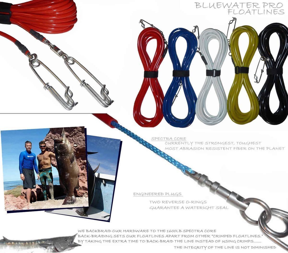 Bluewater Pro Floatlines | Spear Gods