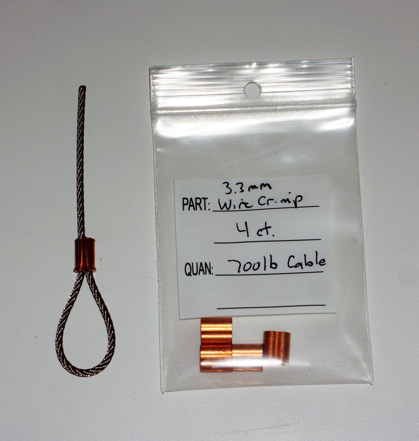 Copper Crimps for Stainless Steel Shooting Line | Spear Gods | Spear Gods
