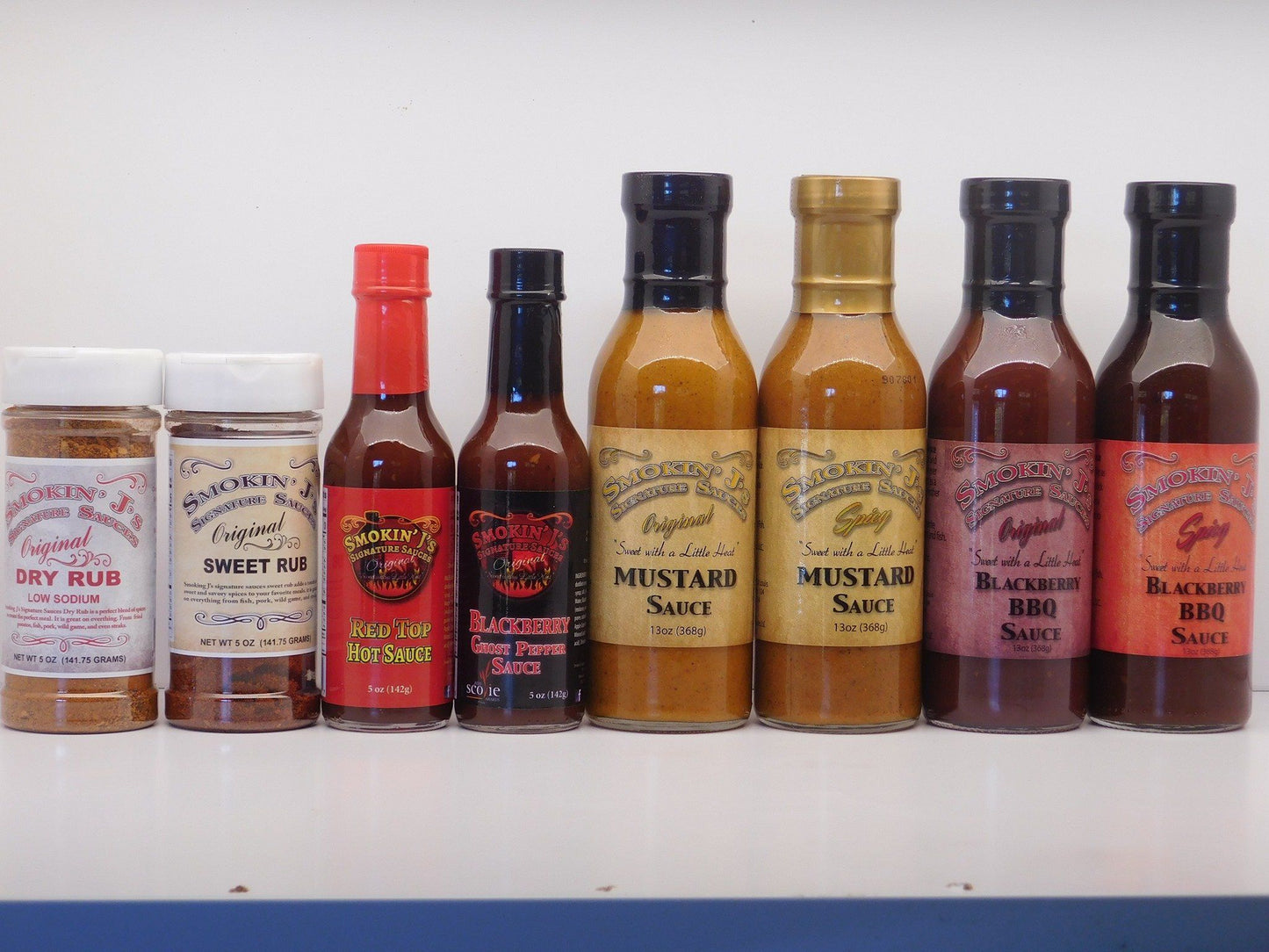 Smokin J's Signature Sauces and Rubs | Spear Gods