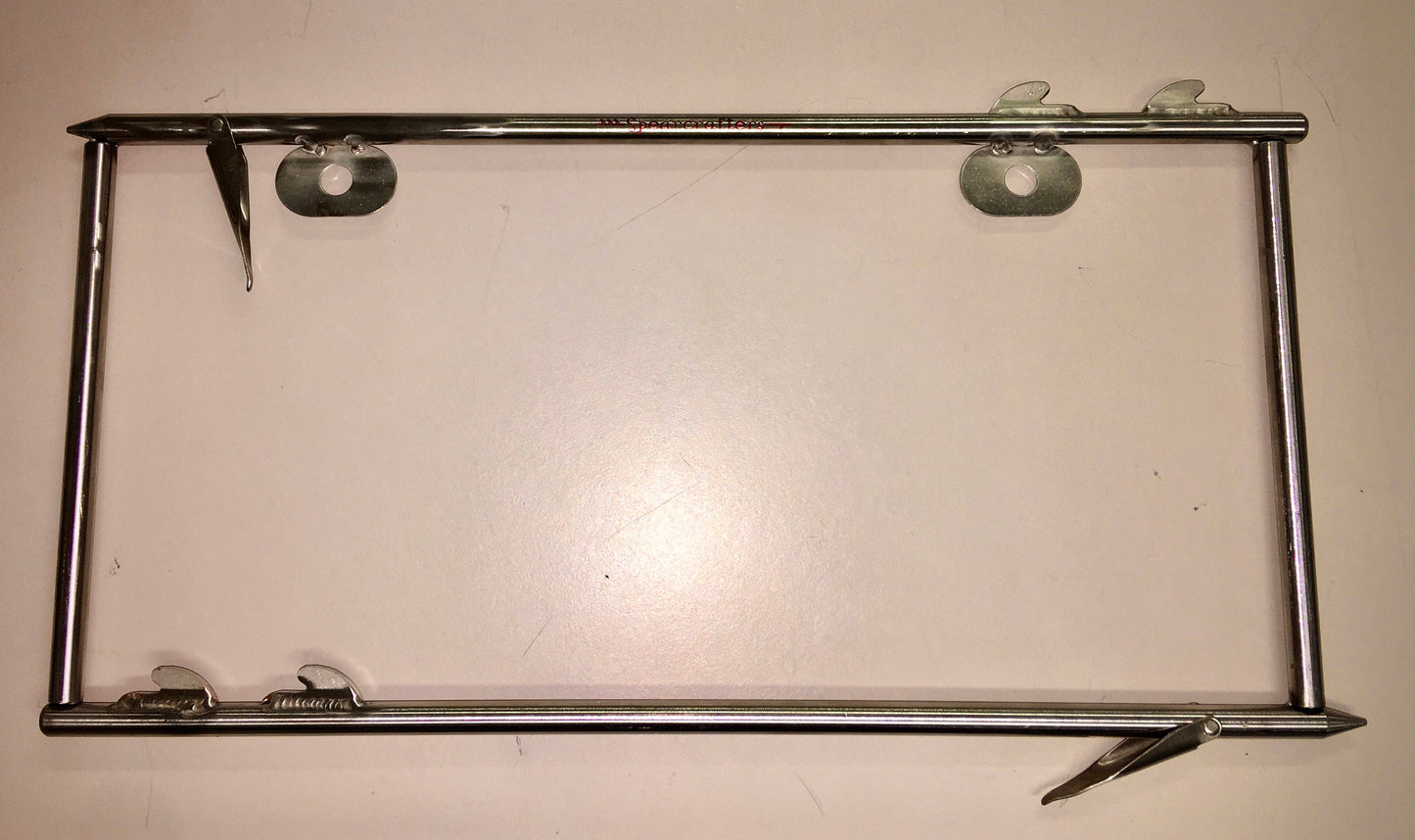 Spearfishing license plate holder | Spear Gods