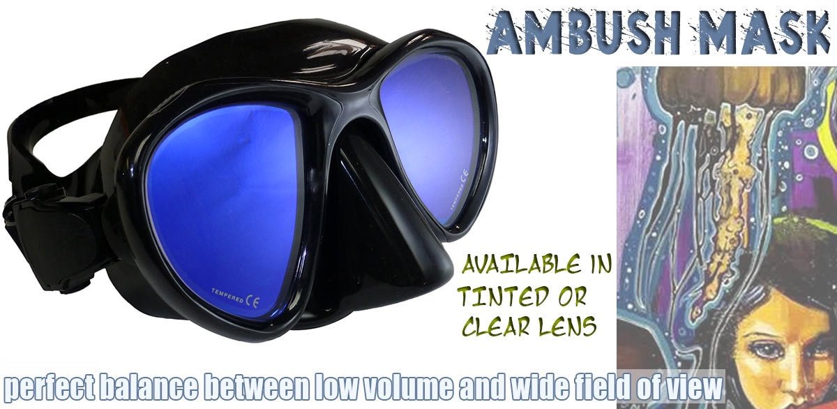 Neptonics Ambush Freedive Mask | Spear Gods
