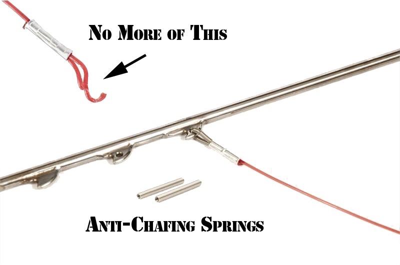 anti-chaffing springs, loop protectors | Spear Gods