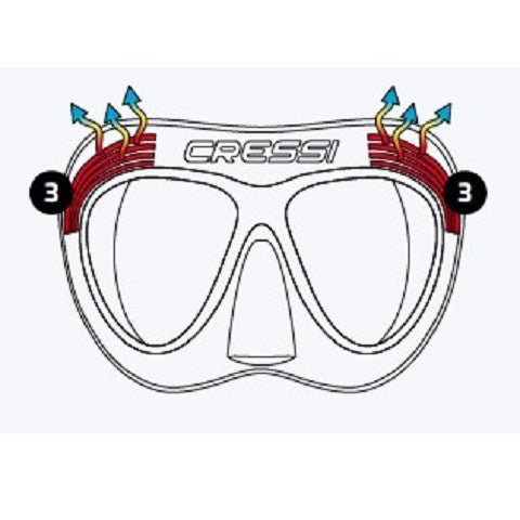 Cressi Quantum Anti-fog Mask | Spear Gods | Spear Gods
