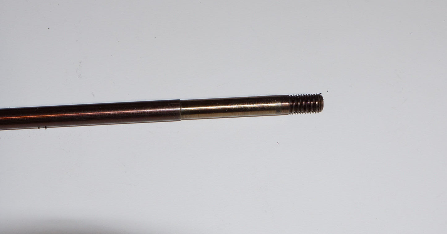 11/32" American Mech Speargun Shaft with Mini Sharkfins, Threaded | Spear Gods
