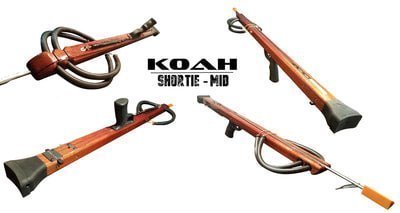 KOAH Shortie Mid Handle Speargun | Spear Gods