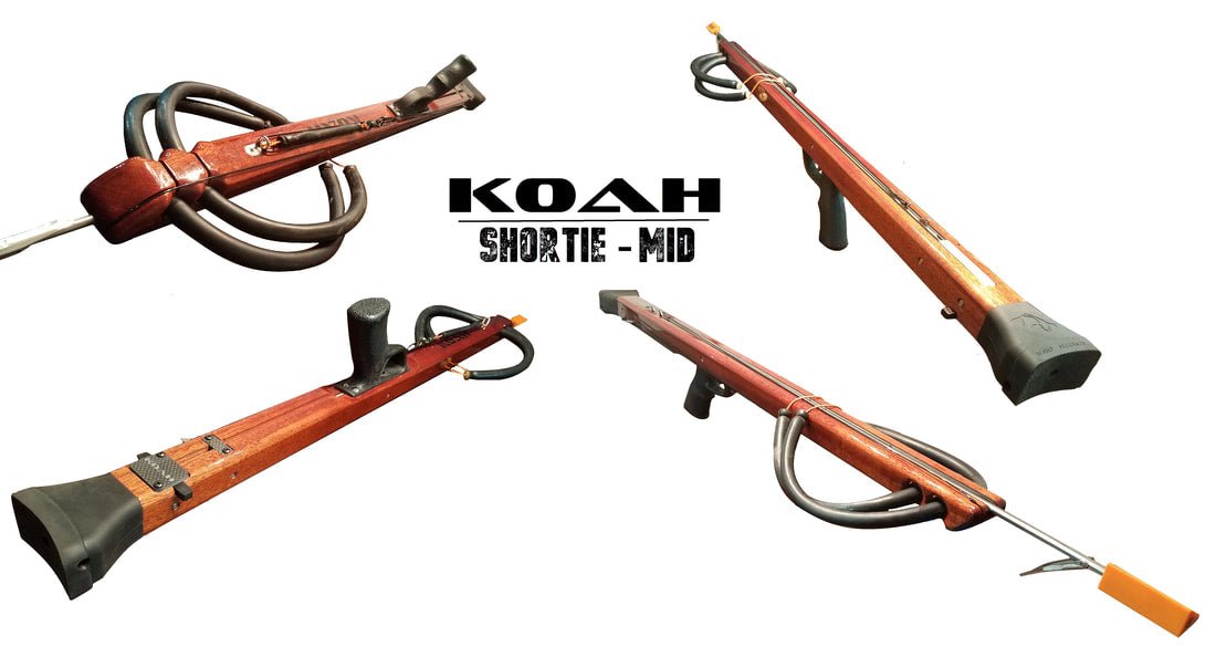 KOAH Shortie Mid Handle Speargun | Spear Gods