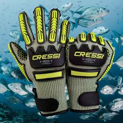Cressi Hex Grip Gloves | Spear Gods
