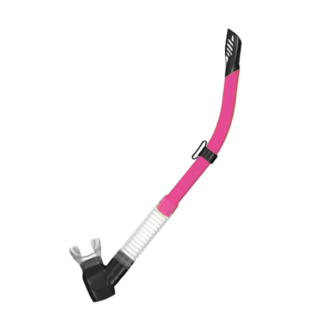 Apnea Panglao Snorkel, Semi Dry, Pink | Spear Gods