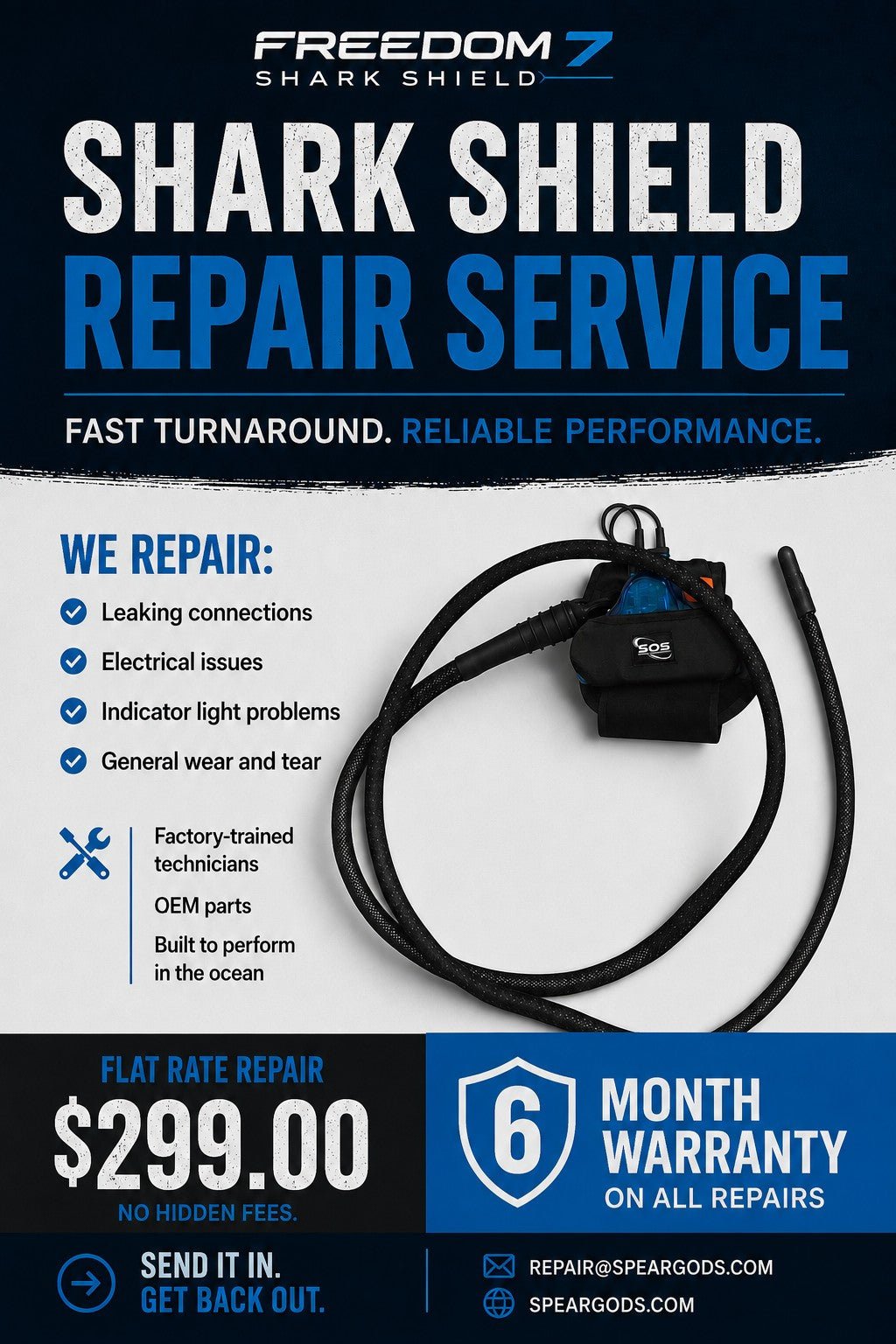 Freedom 7 Repair | Spear Gods