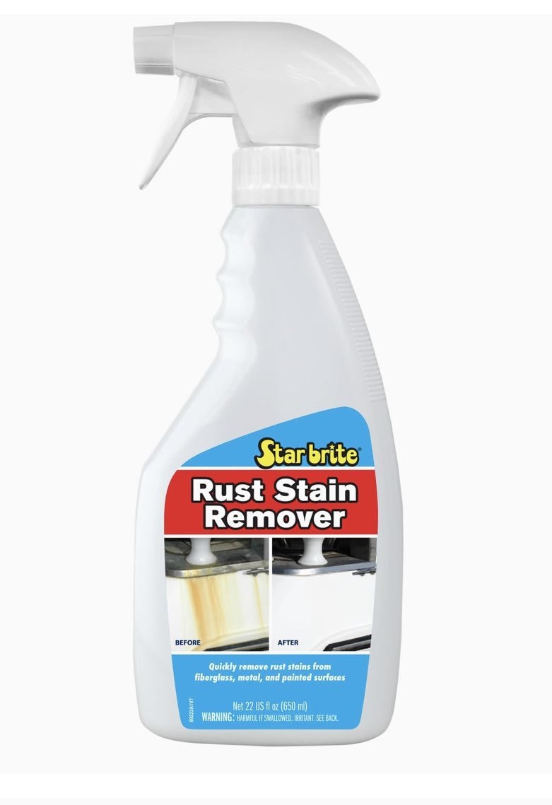 Strub Rust Remover Rust Stain remover Starbrite