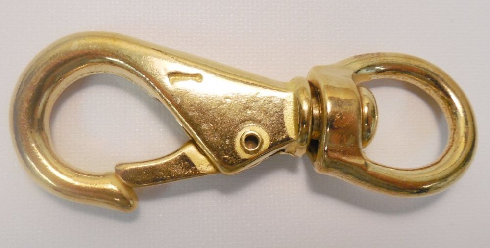 #1 Snap Hook Swivel-Brass | Spear Gods