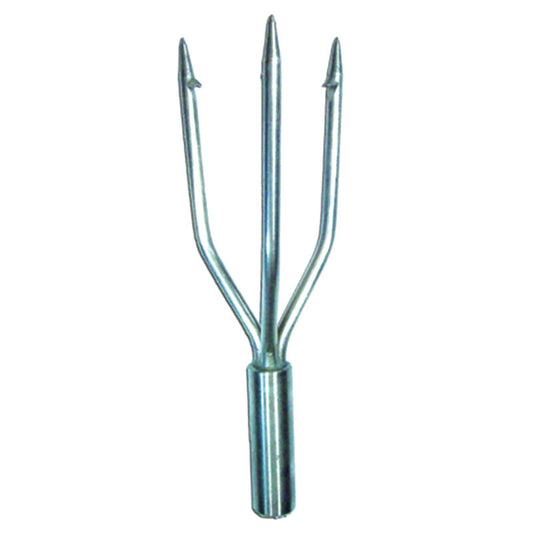 Barbed Trident, round, 6mm threaded | Spear Gods